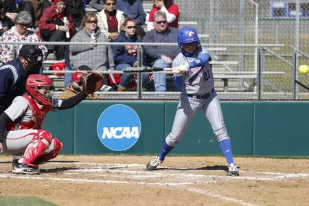 Junior Taylor Zink had two runs and two hits in three at bats against the Redhawks.