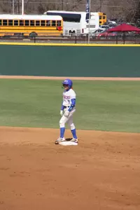Teri Lyles went 2-for-3 with one RBI for the Mavs in the final game vs. SJSU.