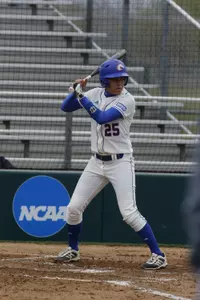 Sophomore Nina Villanueva is leading the team in the WAC with a .436 batting average.