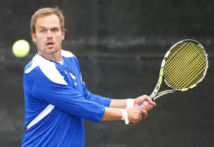 Senior Soren Goritzka and the Mavs take on SMU.