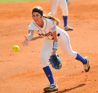 Senior Kallan Thompson played her final game for the Mavs in the WAC Tournament.