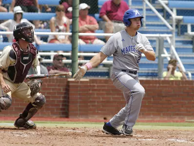 John Michael Twichell tied the ballgame with a single in the top of the sixth.