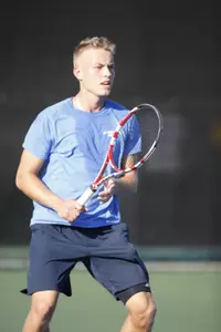 Senior captain Yauheni Yakauleu competed in his last match as a Maverick against UTSA.