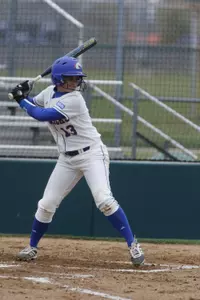 Rebecca Stokes wne 1-3 with two RBI against the Roadrunners.