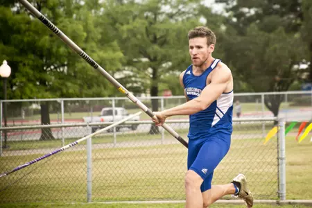 John Frnka placed seventh in the decathlon at the WAC Championships.