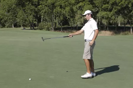 Jake Greenspoon is in a tie for 19th after a 2-over-par 74.