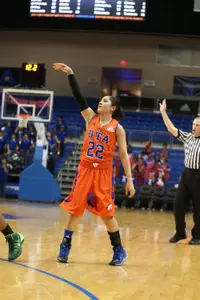 Senior guard Laila Suleiman scored four three-pointers in the first half.
