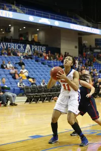 Junior Tahlia Pope tied her career-high with 15 points.