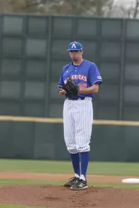 Zach Thompson struck out a career-high nine on Sunday vs. Texas State