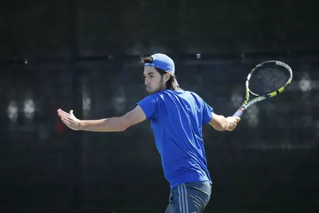 Javier Perez well be honored before Monday's match as the lone senior participating in Senior Day.