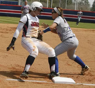The Jags had three stolen bases against the Mavericks in game one of the doubleheader.