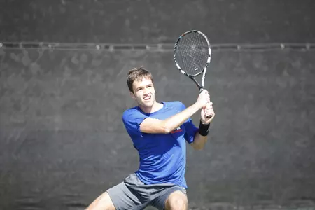 Freshman Daniel Armengol defeated his Troy opponent 6-1, 6-1.