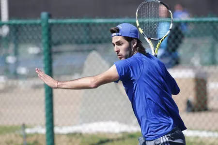 Javier Perez (above) and Carlos Arbiza are ranked No. 49 after defeating TCU's 18th-ranked doubles team.