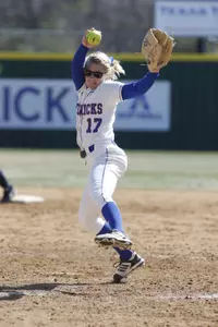 Callie Collins struck out five Texas Tech batters.