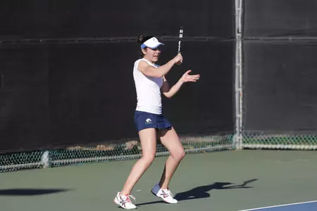 Senior Giada D'ortona came through for the Mavericks clinching the final point of the match.