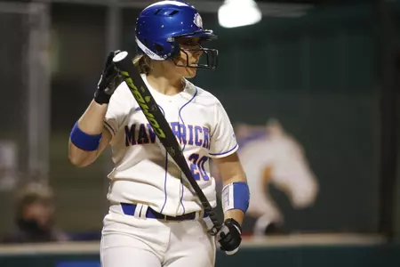 Meagan Michele homered and scored twice against ACU.