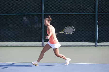 Christine Foote is one of two seniors on the women's team.