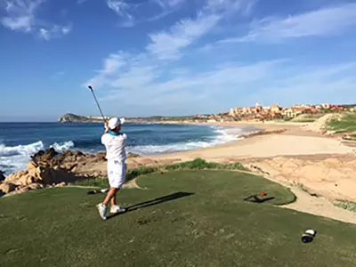 Galliford tied for fourth at the Cabo Del Sol.