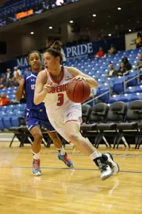 Kamy Cole finished with 12 points against SFA.