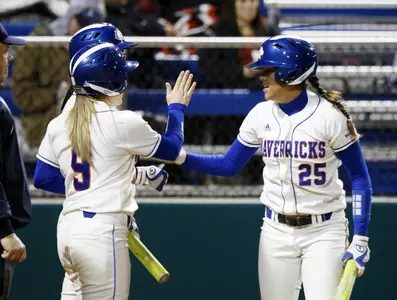 Senior Nina Villanueva had six hits and four doubles on Friday.