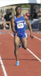 Quentin Butler placed fourth in the 100 meters at the Texas Relays.