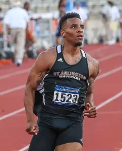 Clayton Vaughn will return to the NCAA Championships in the 100 meters.