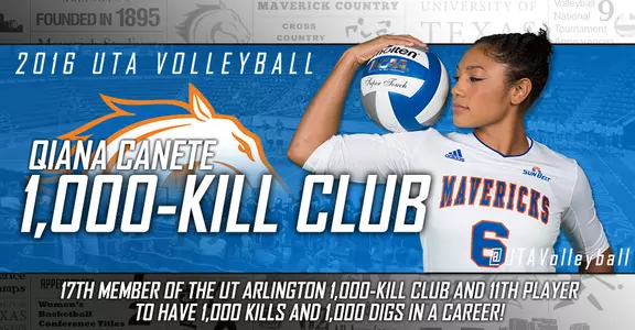 qiana canete 1,000 kills graphic