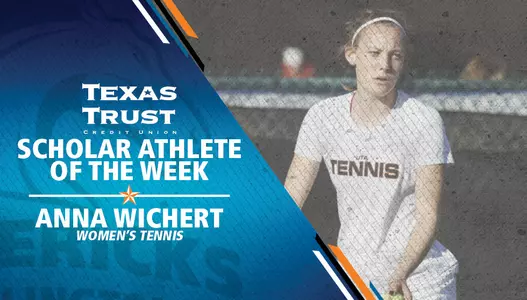 anna wichert scholar athlete of the week graphic