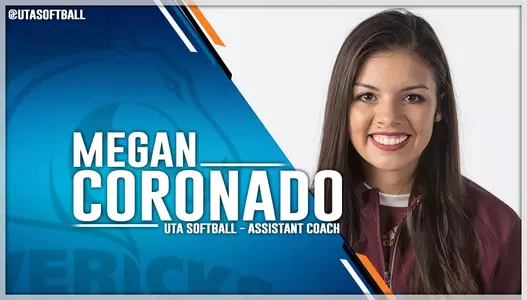 megan coronado softball assistant coach graphic