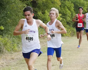 UTA hosts the Gerald Richey Invitational Cross Country meet at Lynn Creek Park in Grand Prairie , Texas on September 16, 2017. (Photo by/Sharon Ellman) Cole Klashinsk