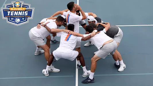 Mens Tennis Sun Belt Huddle