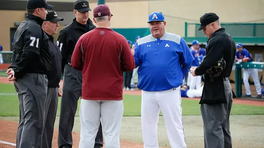 Coaches Meeting with Umps