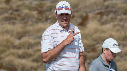 The University of Texas at Arlington (UTA) men's golf team competed at the Redhawk Invitational at Chambers Bay Golf Course — April 1, 2019 - Chambers Bay Golf Course (University Place, Wash.)