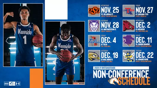 2020-21 Men's Basketball Non-Conference Schedule