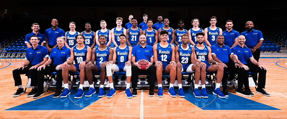UTA Men's Basketball 2020-21 Team Photo