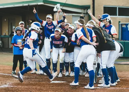 Kimber Cortemelia Home Run Celebration