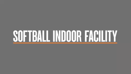 Softball Indoor Facility Text