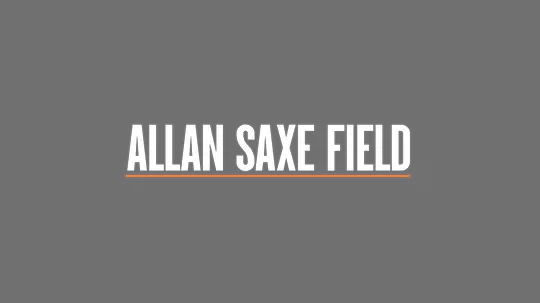 Allan Saxe Field Text