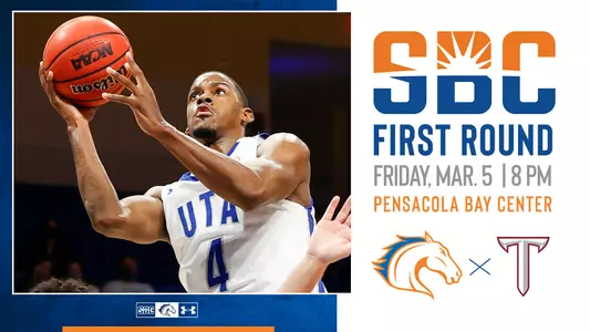UTA MBB Sun Belt Tournament 1st Round Troy