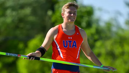 Arthur Petersen Javelin Throw Smile