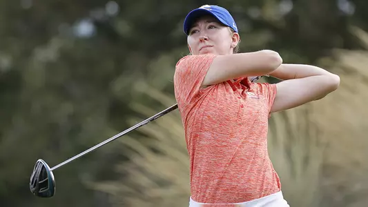 The UT Arlington women's golf team playing in the UTA Invitational presented by Veritex Bank at Texas Rangers Golf Club. in Arlington, Texas on October 20, 2020. (Photo by Gregg Ellman)