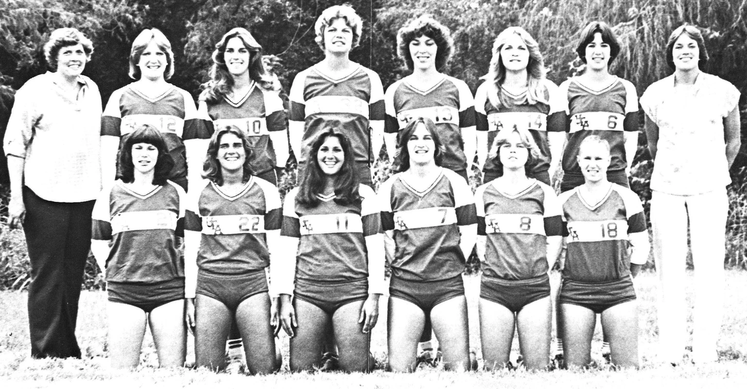 1979 uta volleyball team photo