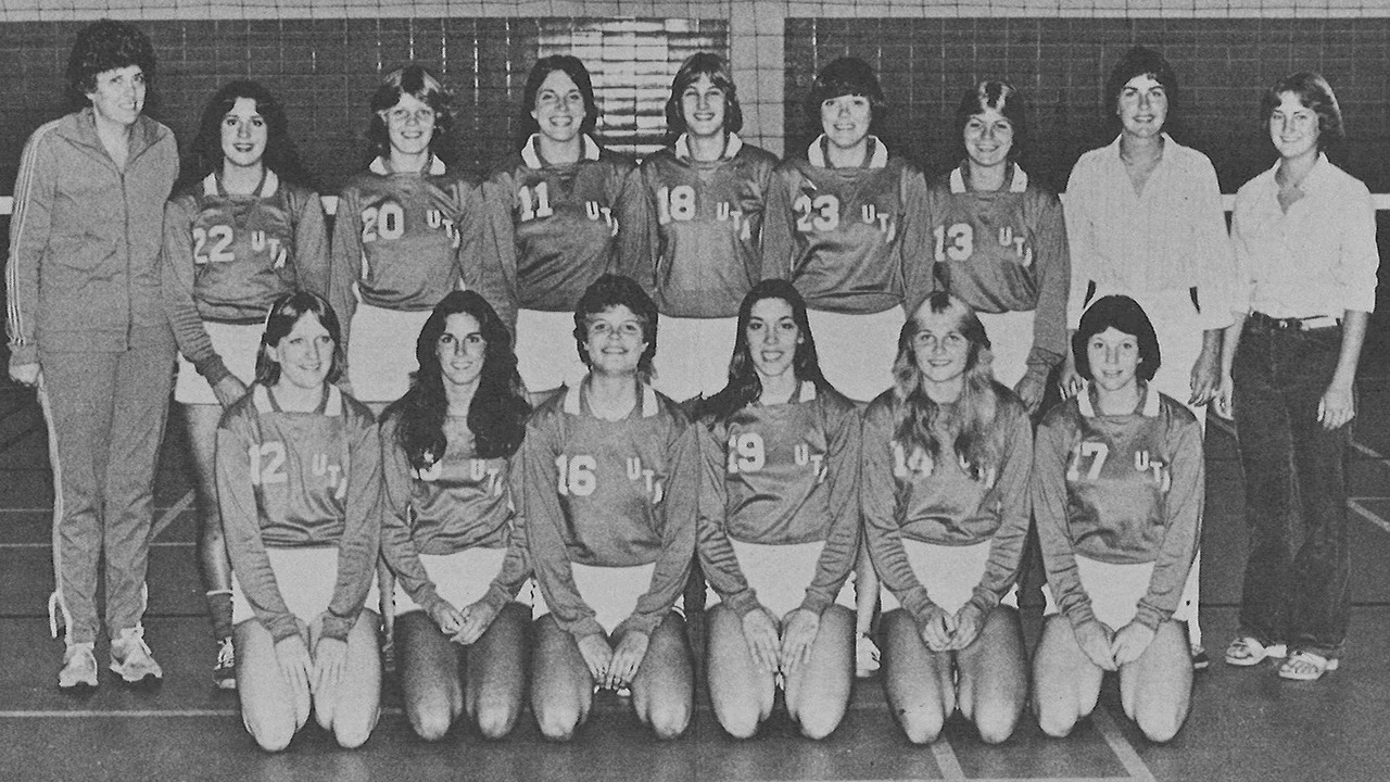 1978 UTA vb team photo