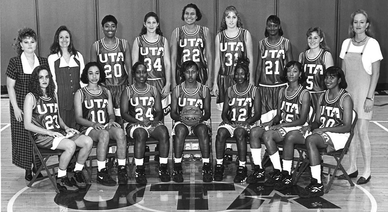 1995-96 wbb team photo