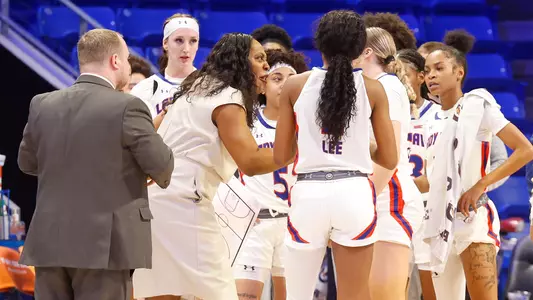 WBB Team Huddle