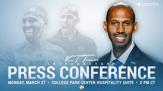 KT Turner Introduction Press Conference Graphic