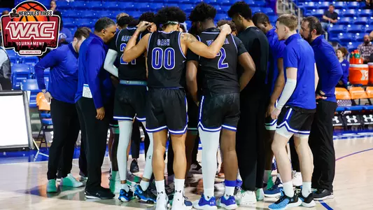 MBB Team Huddle WAC Tournament
