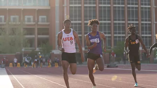 Mendez in the 200m
