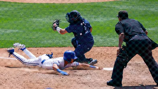 Galvan Sliding Into Home Safely