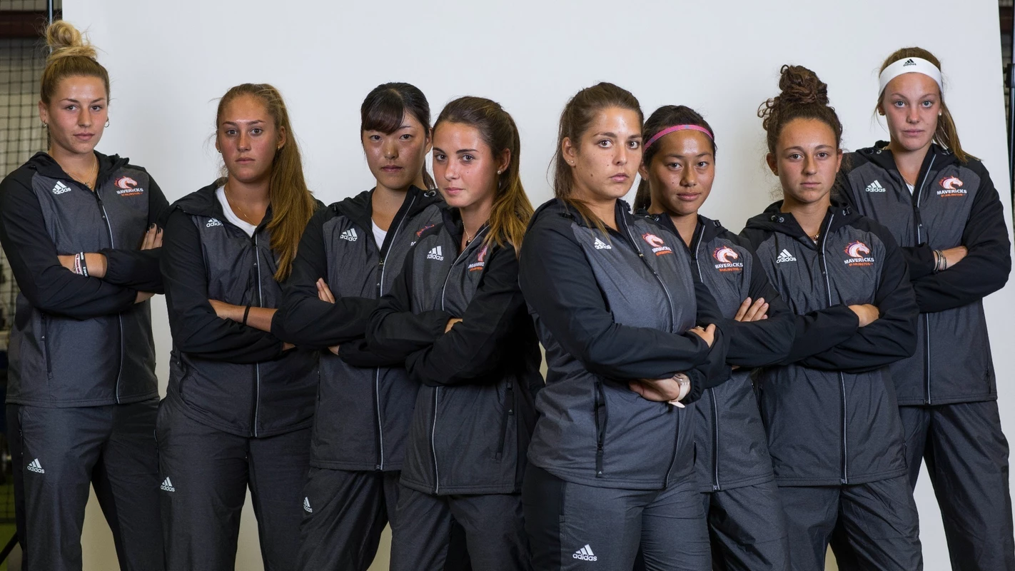 UTA tennis photo day at the University of Texas at Arlington on October 30, 2017. (Photo/Sharon Ellman)